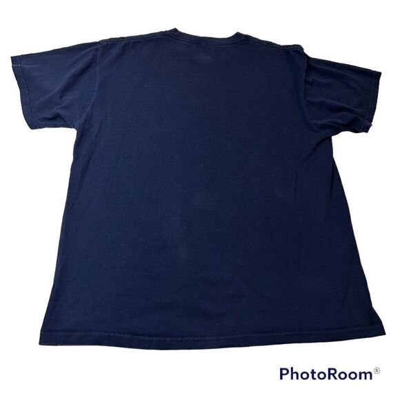 Majestic Man Boston Red Sox Graphic T-Shirt Short Sleeve Blue Large - Picture 2 of 6